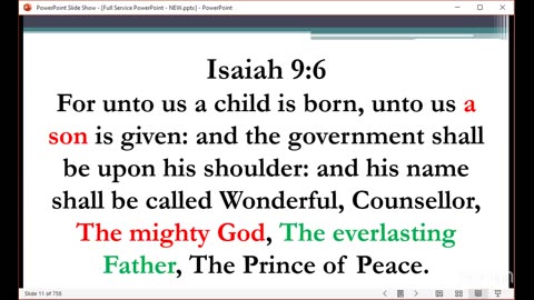 The Narrow Way Christian Church of God - BIBLE-READING and Prayer Service - Sunday - 25/05/2025