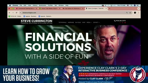 6.5.25 - LIVE from Tulsa-Rusalem! Join Tim Tebow, Colton Dixon, Clay Clark & Countless Real Business Success Stories At Clay Clark’s ThrivetimeShow.com 2-Day Business Growth Conference (Learn Marketing, Sales, Finance, Workflow Design & More)