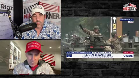 6/14/25 - Live Watch Party: TRUMP’S BIRTHDAY & Army’s 250th Anniversary Parade! - NINO & Rob Cunningham