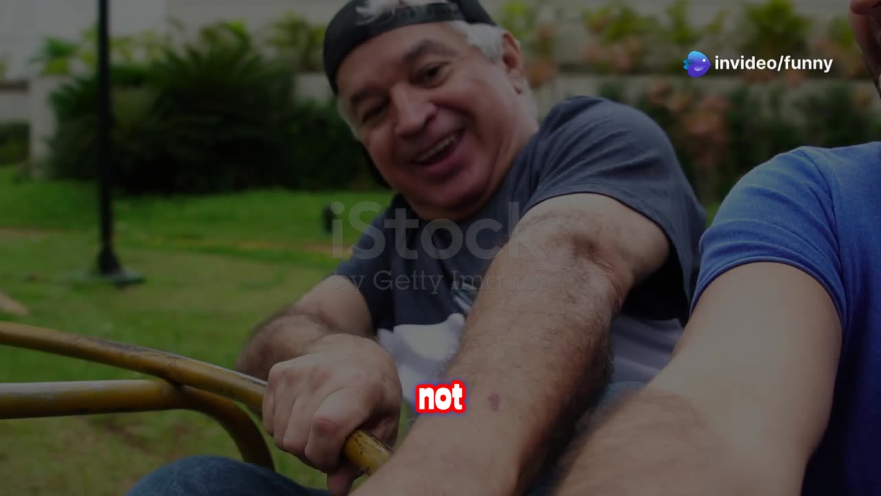 Dad at Comedy Barn