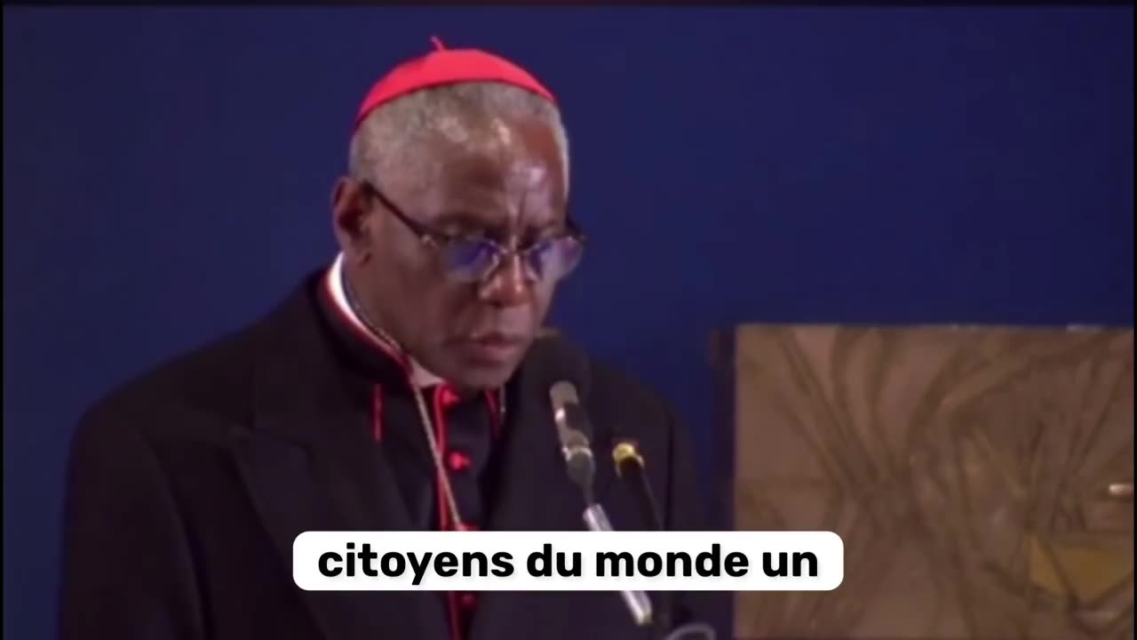 Cardinal Sarah: A society without God, without men, women, family and humanity.