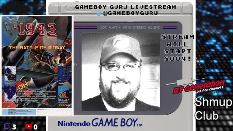GameBoyGuru streams - 1943!