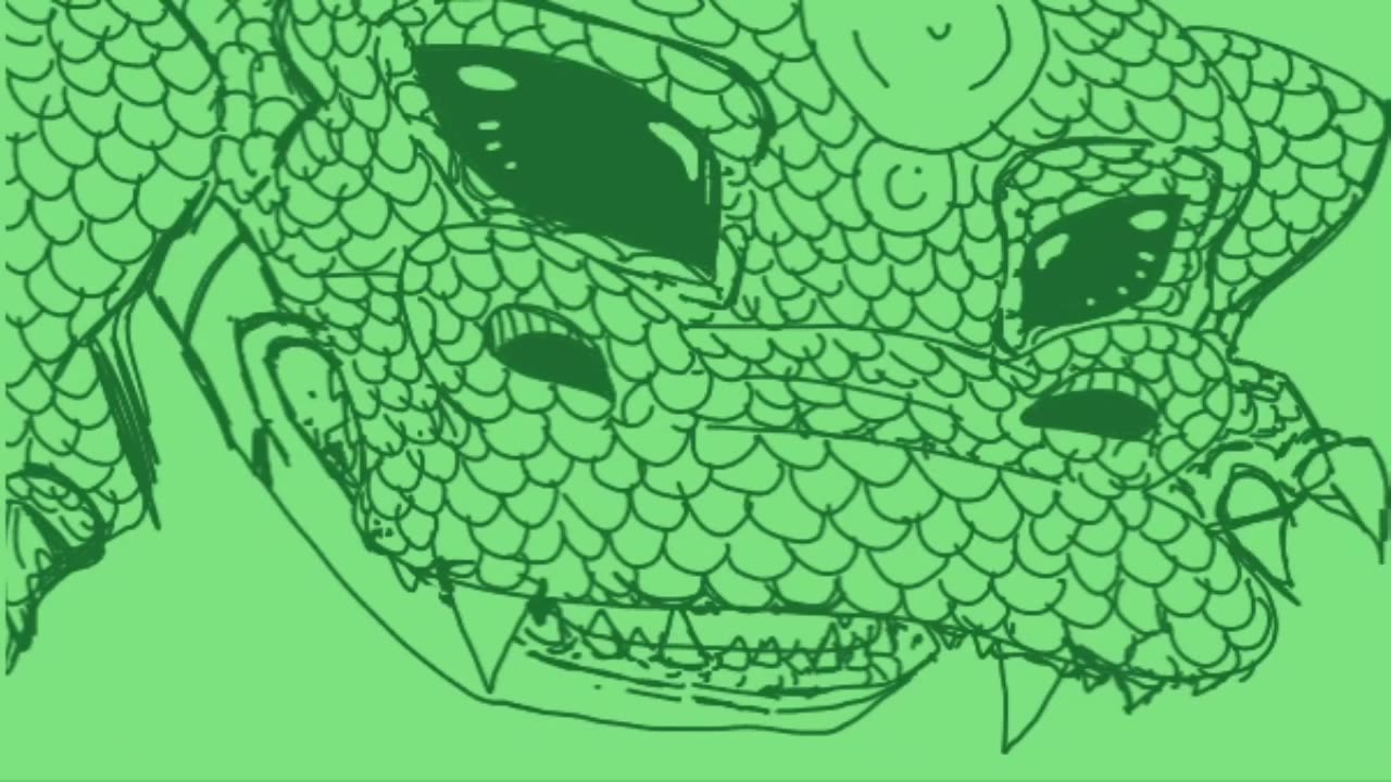 Primary and secondary colors animation sketches