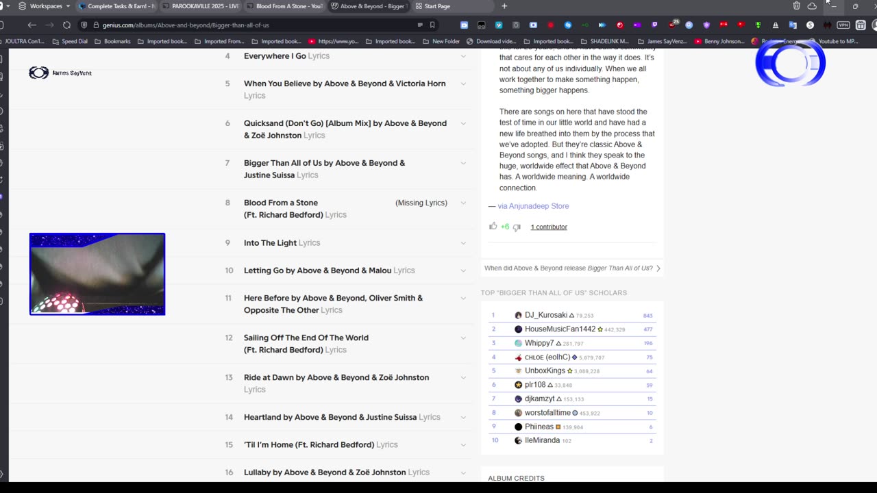 James SayVenz pres. JOULTRA Con1 x 2ndAlt.10 x Parookaville x Above & Beyond: BTAOU(Review)