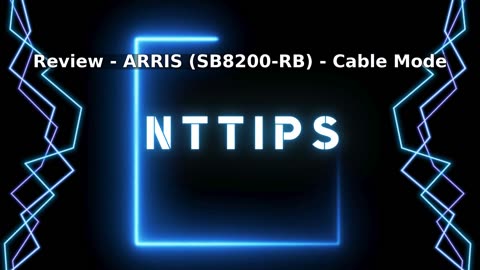 ARRIS (SB8200-RB) - Cable Modem - Fast DOCSIS 3.1 32x8 Gigabit Cable Modem , App