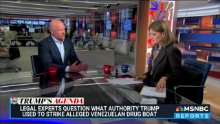 Trump Does The Unthinkable: Causes MSNBC Guest To Take Side Of Drug-Trafficking Terrorists