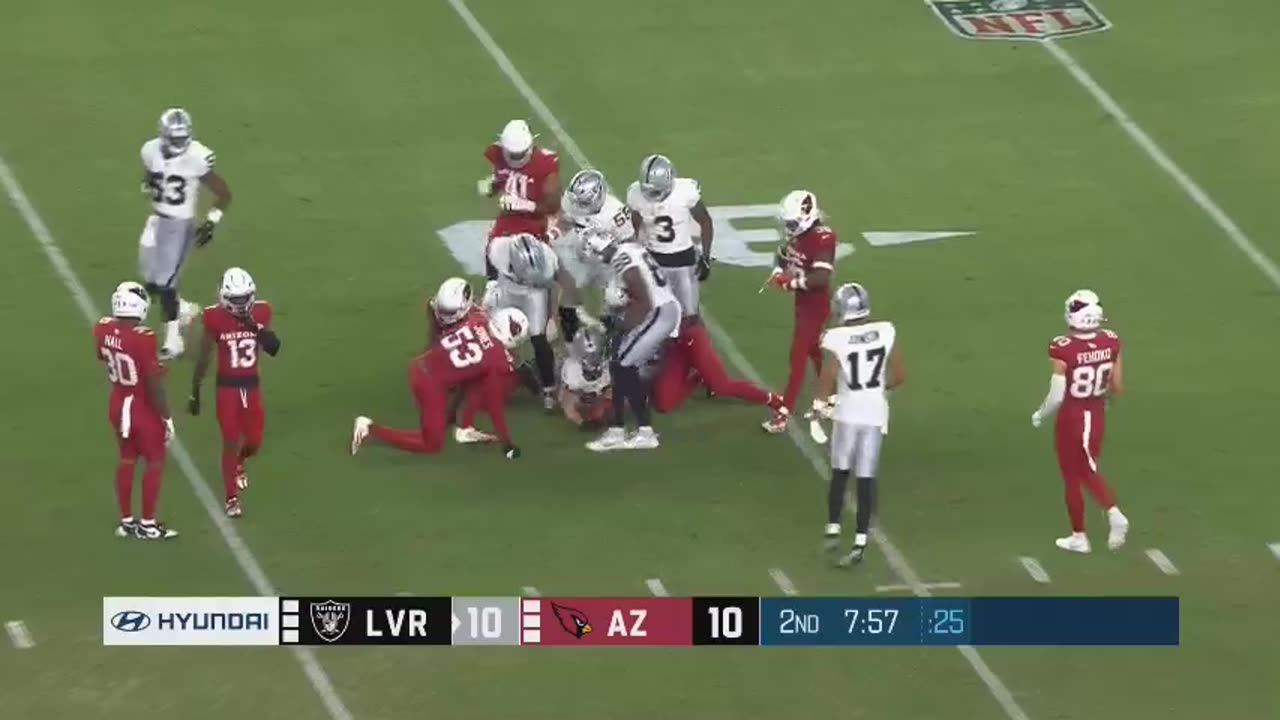 US Sports Football Feat. Las Vegas Raiders vs Arizona Cardinals 2025 Preseason Week 3