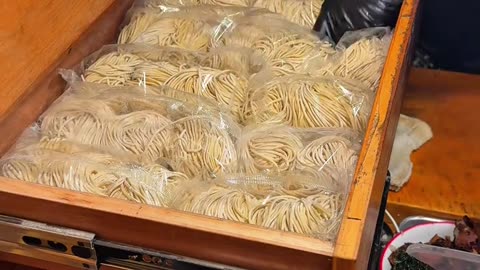 Vendor Ramen Making Ramen
