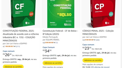 CONSTITUIÇÃO FEDERAL 2025: Atualizada de acordo com a reforma