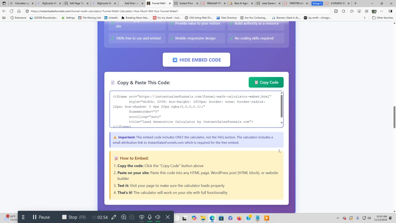Free Funnel Math Calculator: How Much Will Your Funnel Make? Demo
