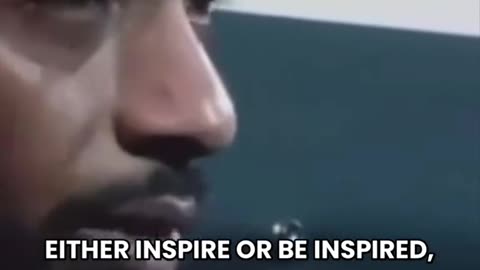 The highest human act is to inspire