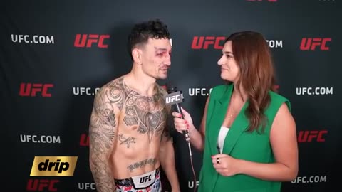 Max Holloway Backstage Interview | UFC 318 Exclusive Reaction