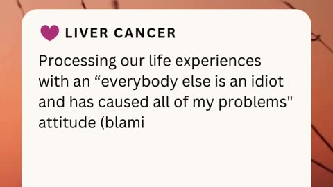 LIVER CANCER ❤️