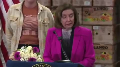 'Disoriented' Pelosi Stutters Through Speech, Can't Tell Her Mic Is Off