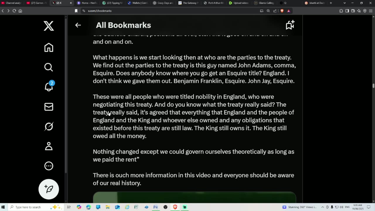 News Updates 19th June. Rothschilds, Trump & More