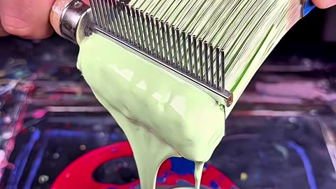 🎨 Watch the paint melt away so smoothly 🖌️