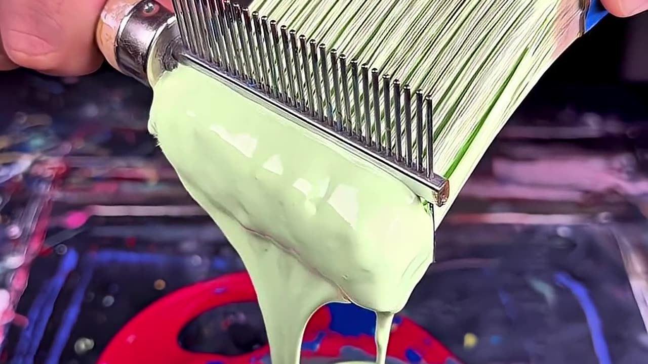 🎨 Watch the paint melt away so smoothly 🖌️