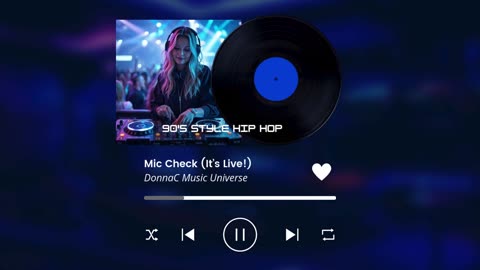 Does This 90's Style Hip Hop Make You Want To DANCE? "Mic Check (It’s Live!)" 🎤🔥