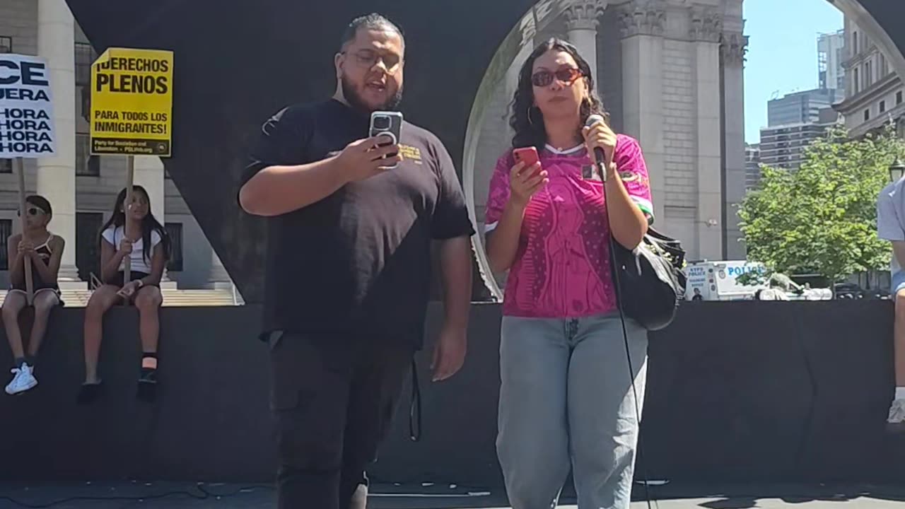 New Yorkers: "ICE out of New York"