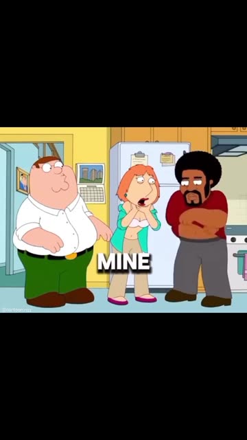 Peter standing there like ... WTF just happened