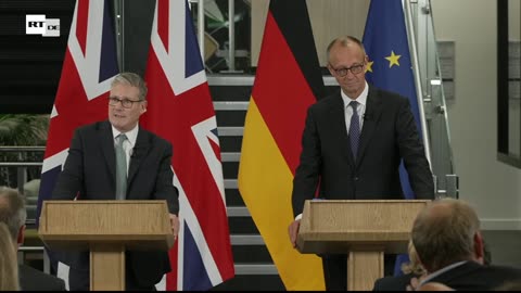 LIVE: Starmer und Merz geben Pressekonferenz in Hertfordshire