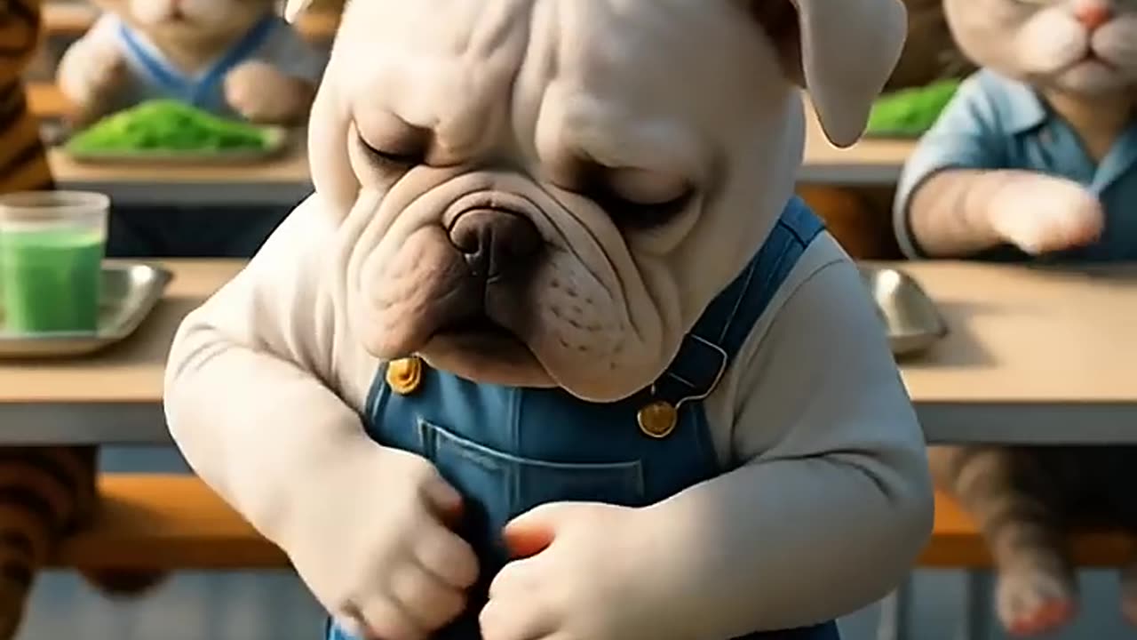 A puppy was caught stealing proof of a big dog's crime!