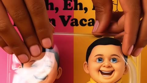 Unboxing I'm on Vacation Kid Pink Panther VS Chicken Banana