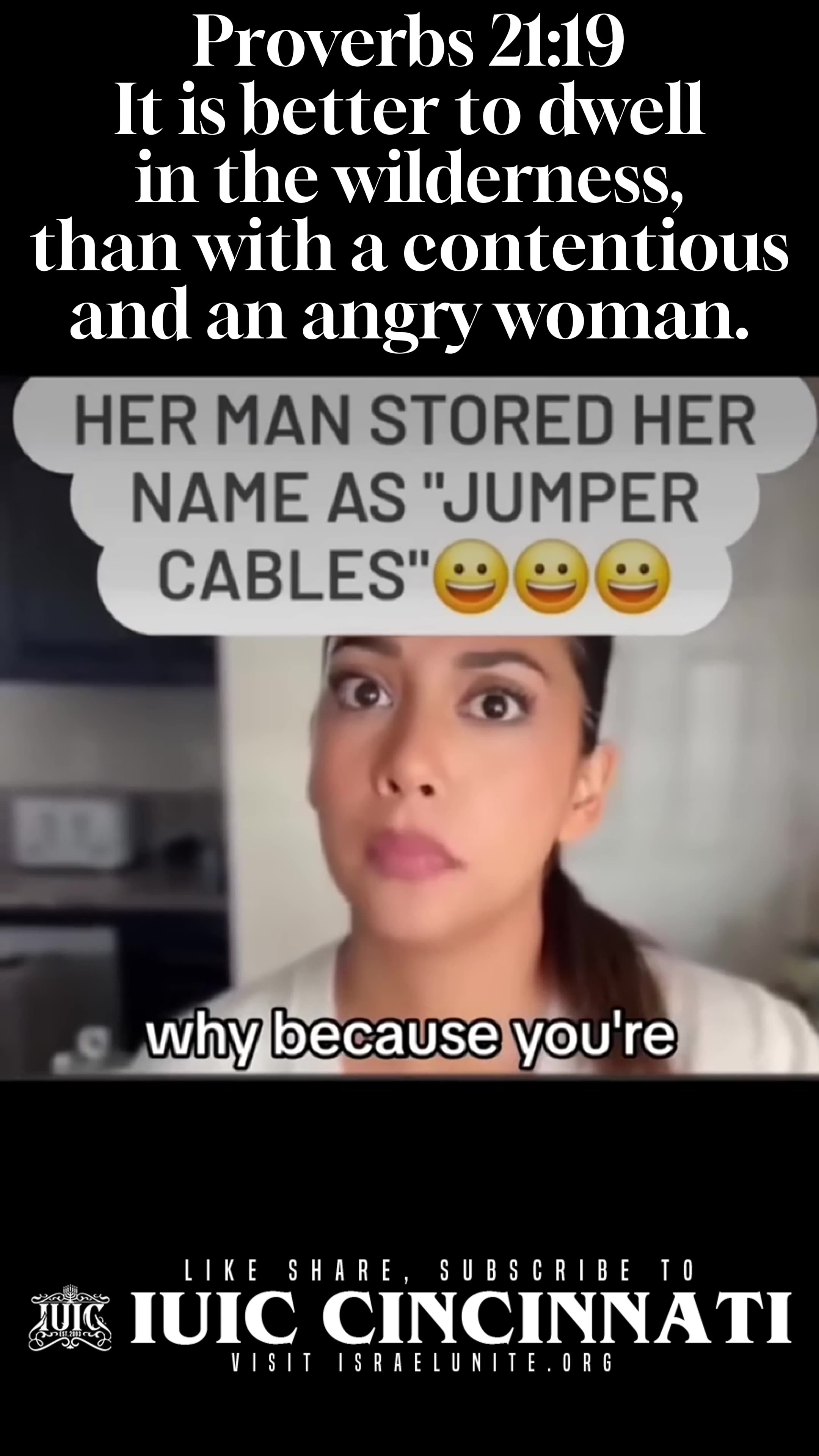 Why You Call Me Jumper Cables???