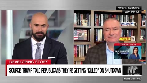“Trump Warns GOP They’re Getting ‘Killed’ Politically by the Shutdown