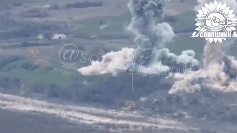 🔥 Destruction by airstrike of two buildings housing the Russian company headquarters