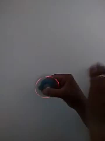 Spin Light - How to make a self powered light fidget spinner