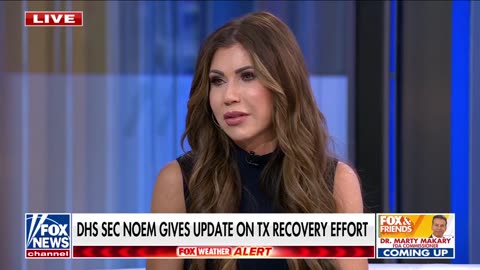 Noem fires back at 'fake news' CNN for Texas flood coverage: 'Disservice to the country'