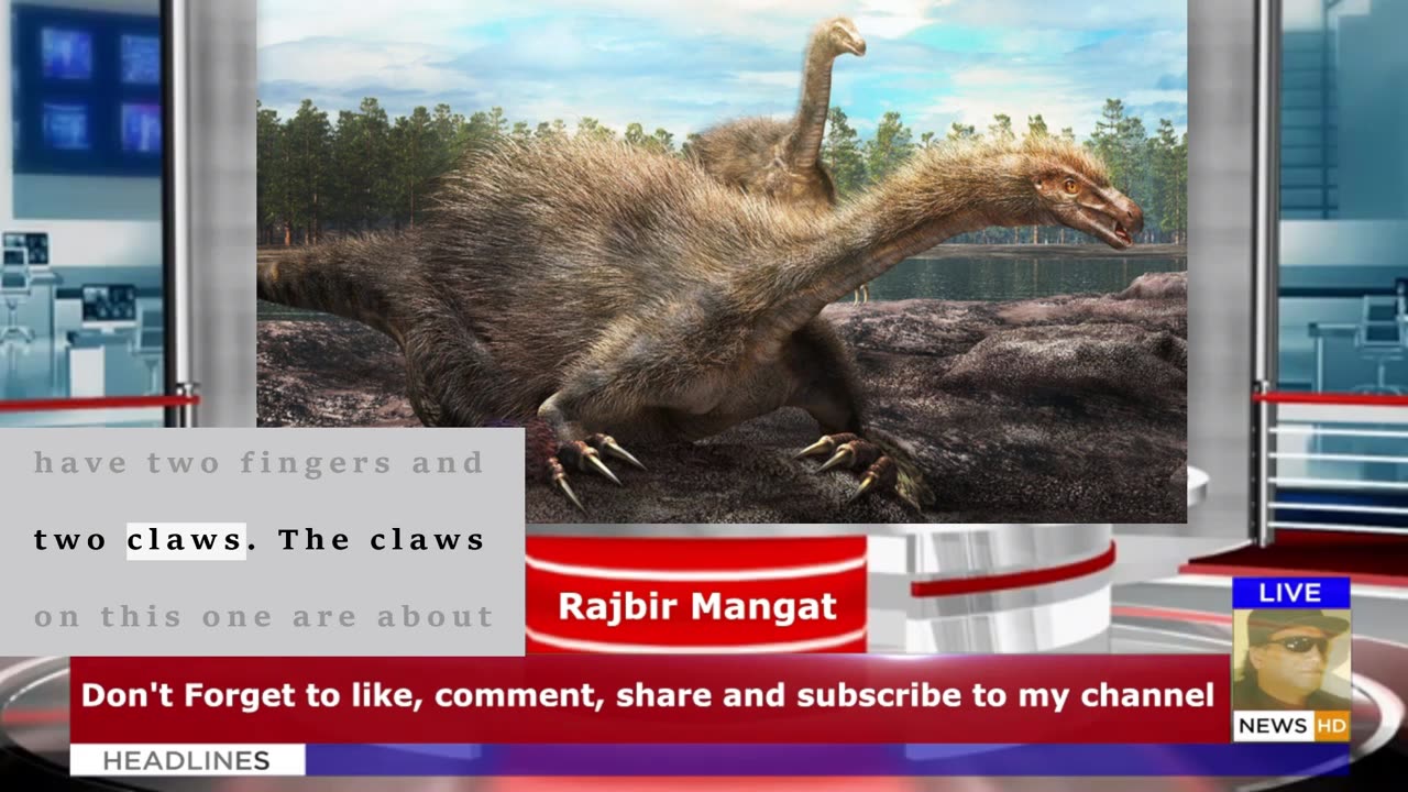Calgary paleontologist part of discovery of new dinosaur with 30-centimetre claws