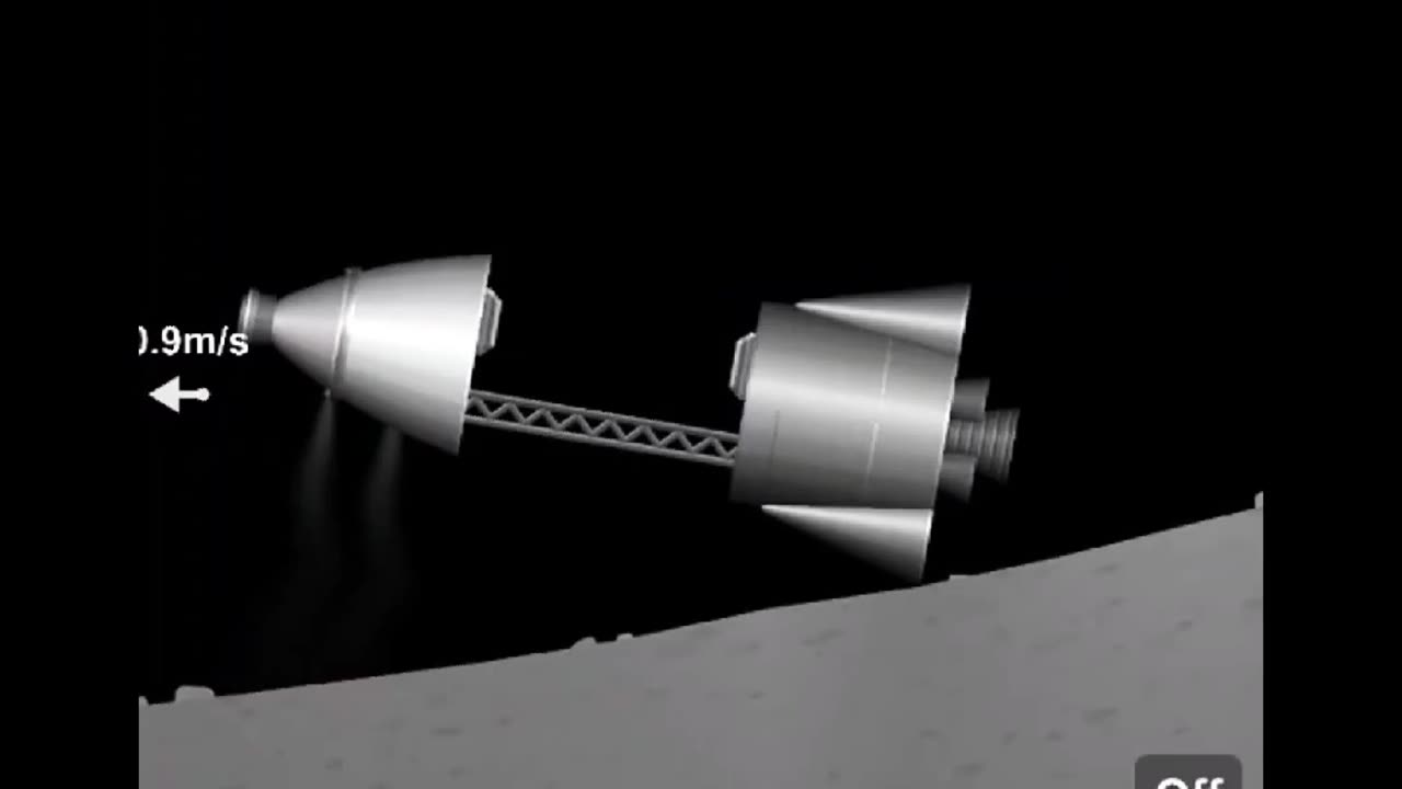 Moon landing #spaceflightsimulator #gaming #shorts