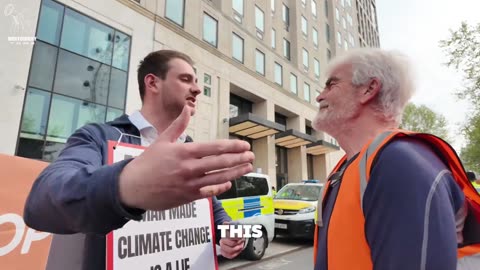 Young Freedom Advocate Tries to Reason With Just Stop Oil Activist Over Climate Zealotry