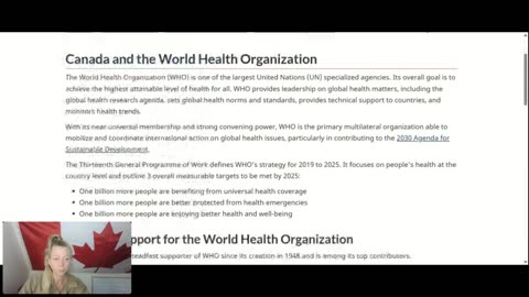 WHO GAVI Canada CRIMINAL ALLIANCES. Our Cabinet is still corrupt