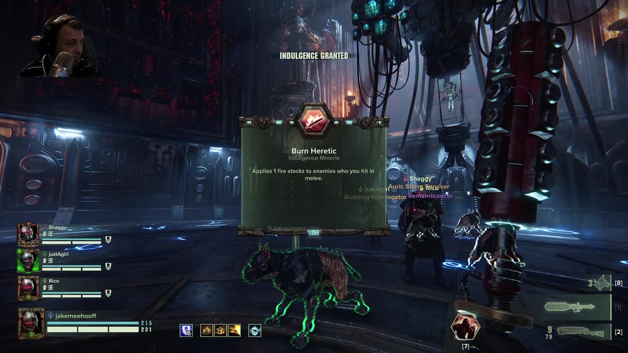 Darktide, Gnumnuts Penance hunting Auric mostly Sunday Stream