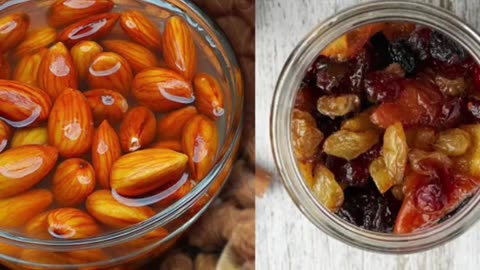 भीगे बादाम और मुनक्का एक साथ खाने के फायदे #short #health #viarl #trending #fact