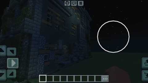Haunted house in Minecraft Game