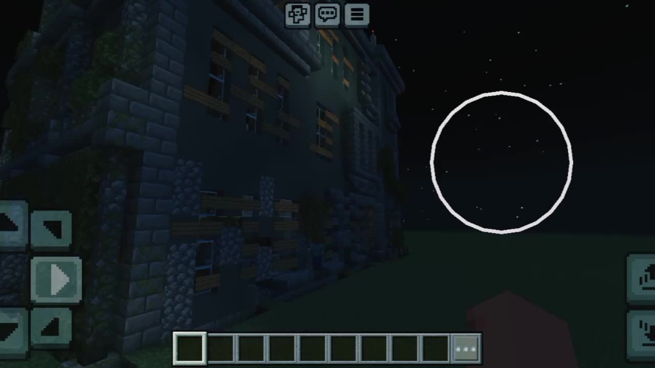 Haunted house in Minecraft Game