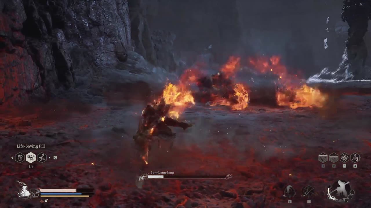 Another pair of frog legs to barbecue (Secret Boss Fight - Baw Lang Lang).