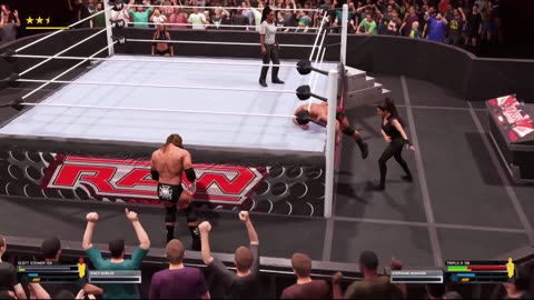 One of the Best Rivalries - Scott Steiner VS Triple H - WWE 2K25