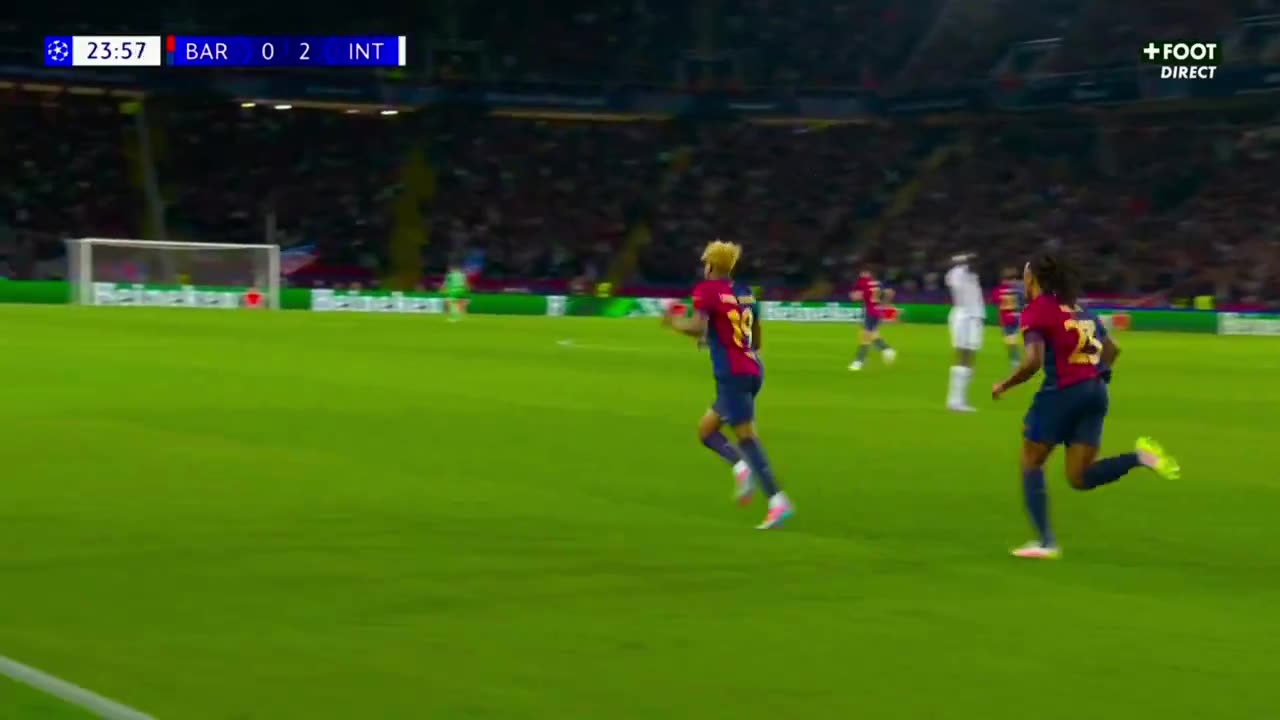 🚨🇪🇺 GOAL | Barcelona 1-2 Inter | Lamine Yamal