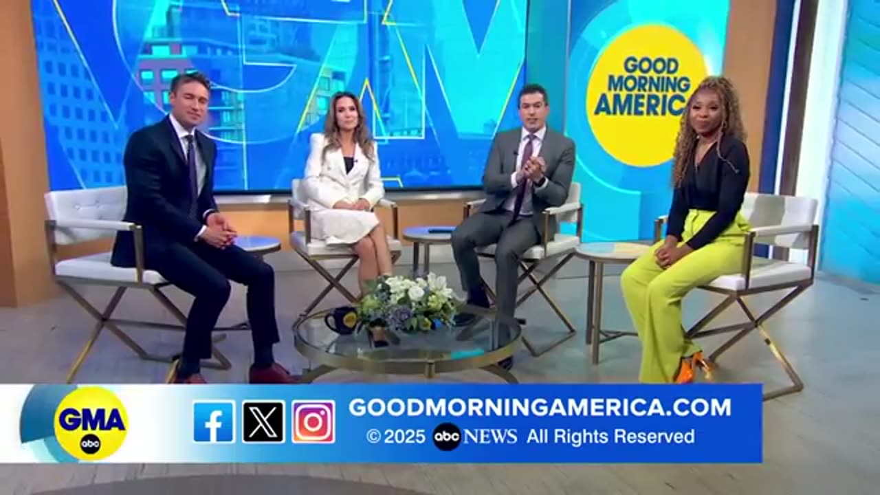 Good morning America.. Full news broadcast , 29 April 2025.