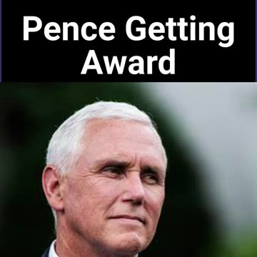 Pence To Get Award