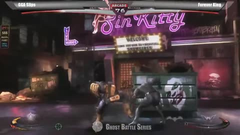Injustice: Slips vs. Forever King | Galloping Ghost Arcade Weekly Tournament 2/6/14