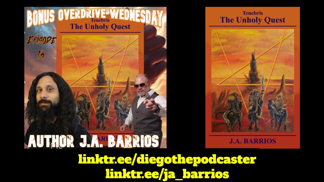 Bonus Overdrive Wednesday Episode 13: J.A. Barrios "Tenebris the Unholy Quest"