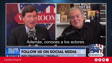 Bannon and Carlson Warn of Regime Change in Iran
