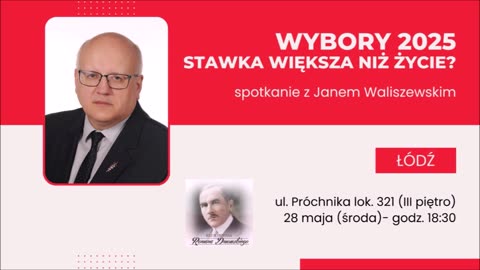 Aktualności Narodowe (26.05.2025): spotkania w Łodzi, Krakowie, Szczecinie...