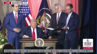 WATCH: President Trump Signs Executive Orders Regarding A.I. - 7/23/25
